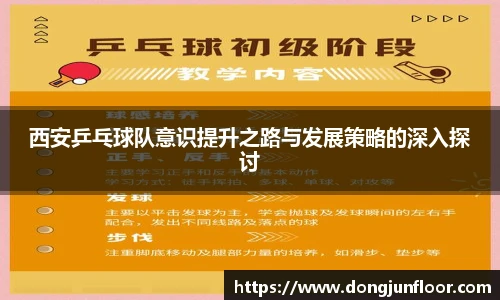 西安乒乓球队意识提升之路与发展策略的深入探讨